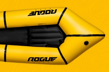 Rogue Packraft Yellow Banner