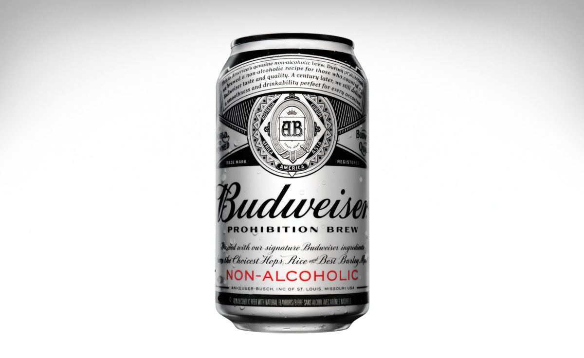 Budweiser Prohibition Brew - Retro Beer