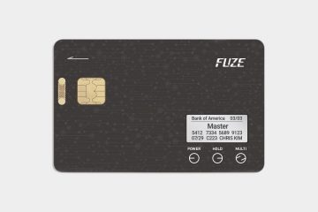 Fuze Card Smart Credit Card Main Shot