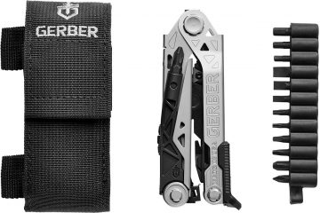 gerber center-drive plus multi-tool with bit set