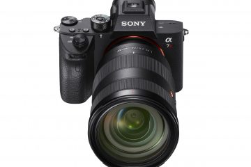 sony alpha a7r iii front