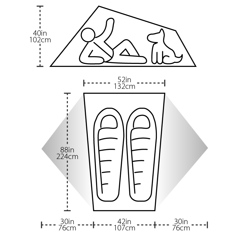 Big Agnes Copper Spur in Ultralight Tent